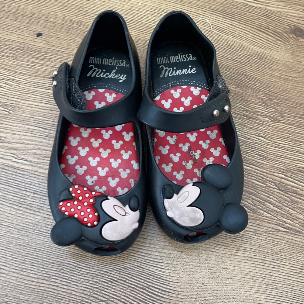 Mickey and Minnie Minnie Melissa Shoes